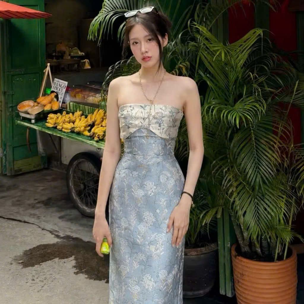 VÁY GẤM
