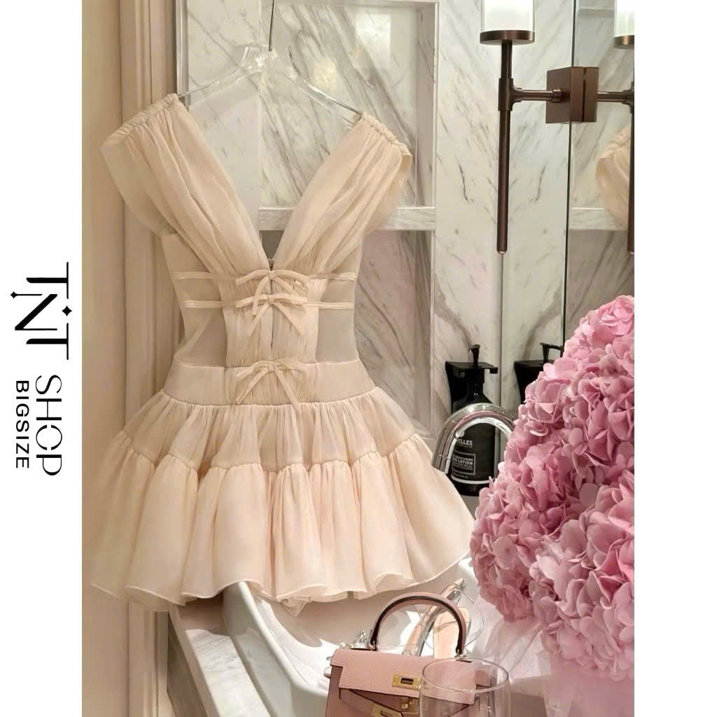 Đầm Tiệc Nude TN0304
