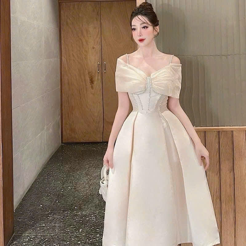 Đầm Tiệc Nude TN0314
