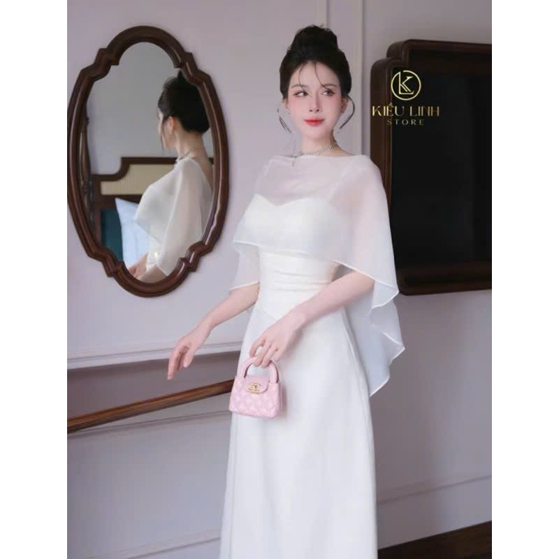 Đầm Tiệc Nude TN0317