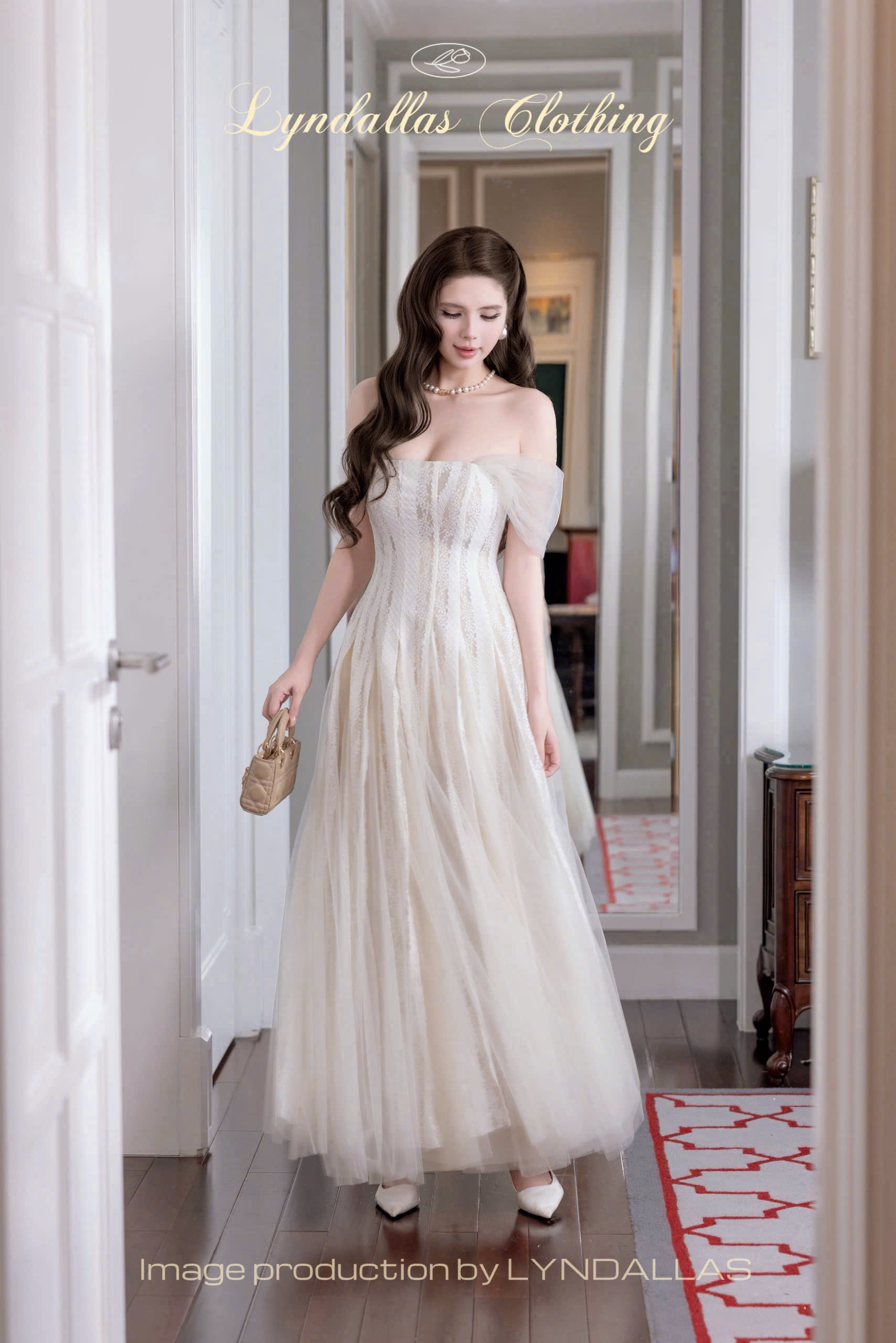 Đầm Tiệc Nude TN0320